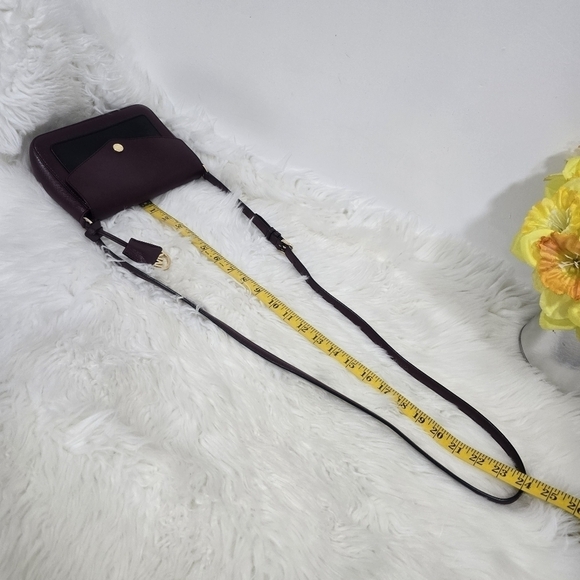 Michael Kors Burgundy and black crossbody - Picture 12 of 15